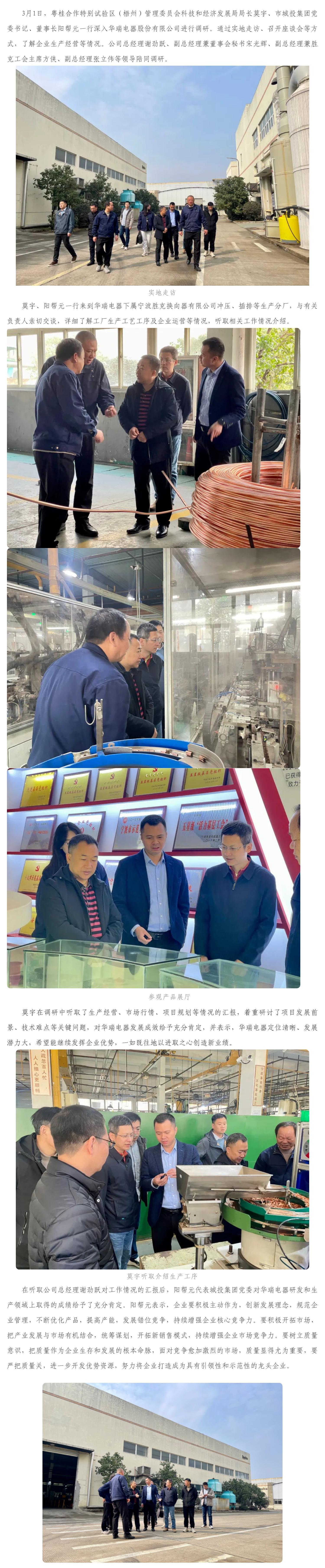 莫宇、陽幫元一行深入華瑞電器股份有限公司調(diào)研指導工作_壹伴長圖1.jpg